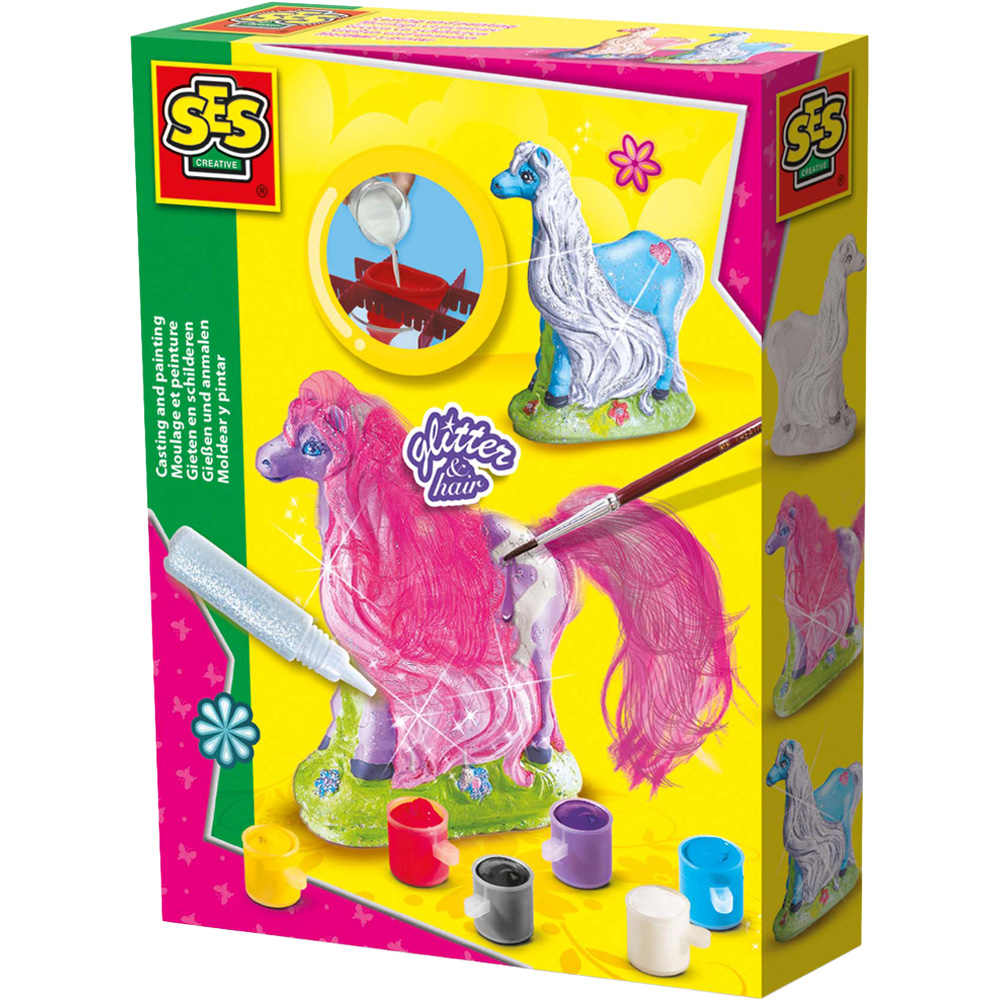SES Creative Casting and Painting Horse with Mane Set Image 1