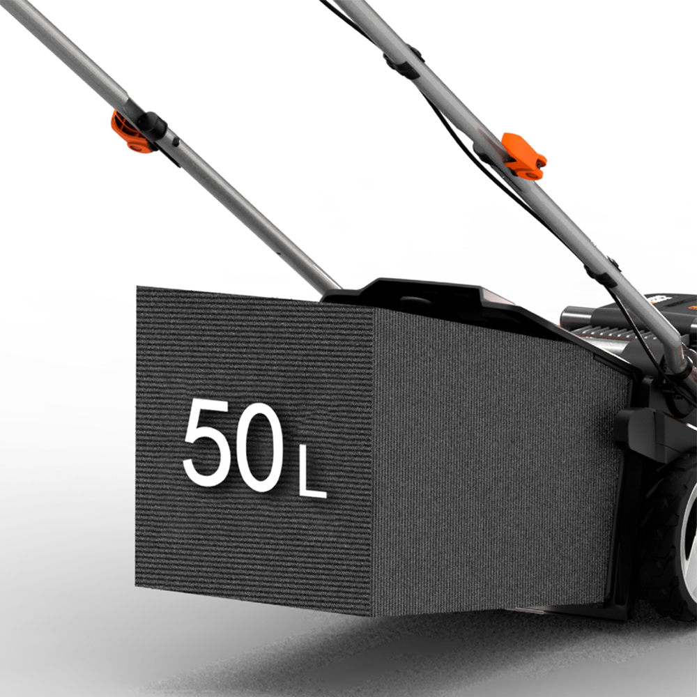 Worx WG745E 40V Cordless Brushless 41cm Lawn Mower with Batteries and Charger Image 6