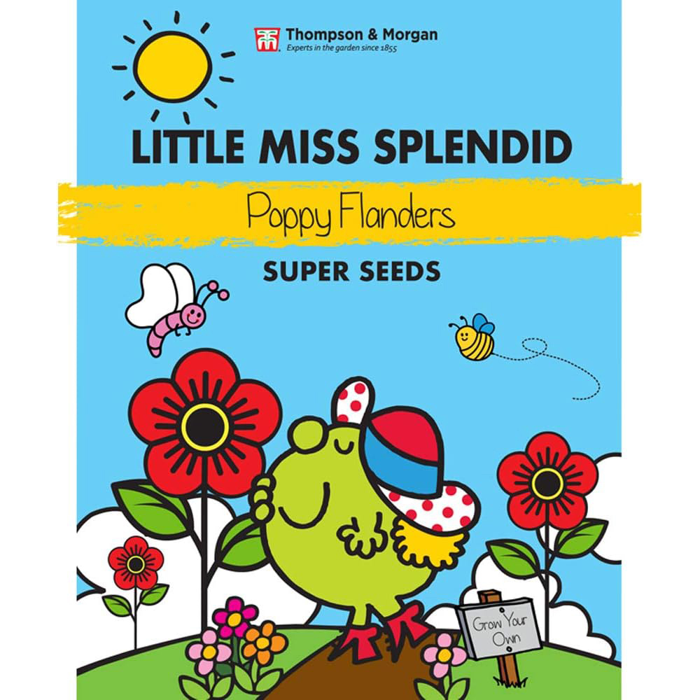 Thompson & Morgan Poppy Flanders 2000 Seeds Packet Image 2