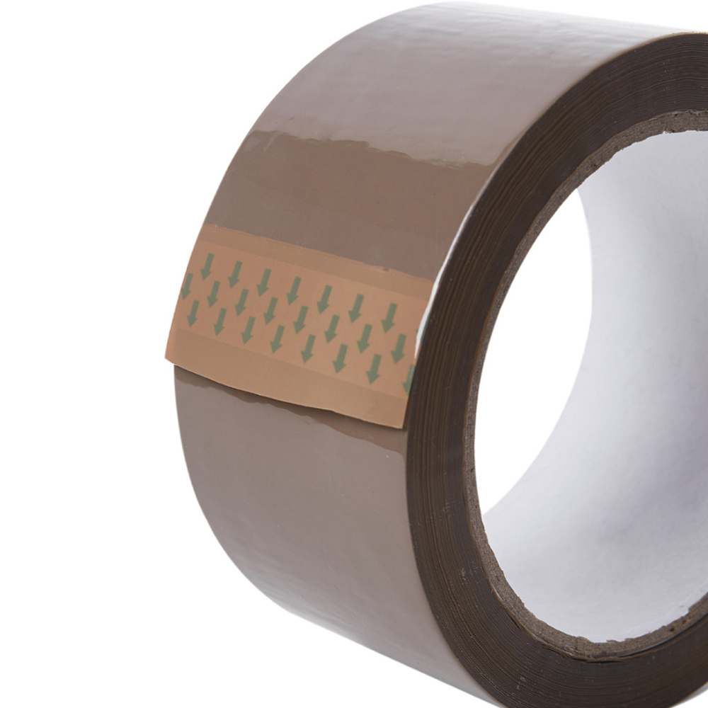 H&O Direct Durable Brown Packaging Tape 6 Pack Image 3