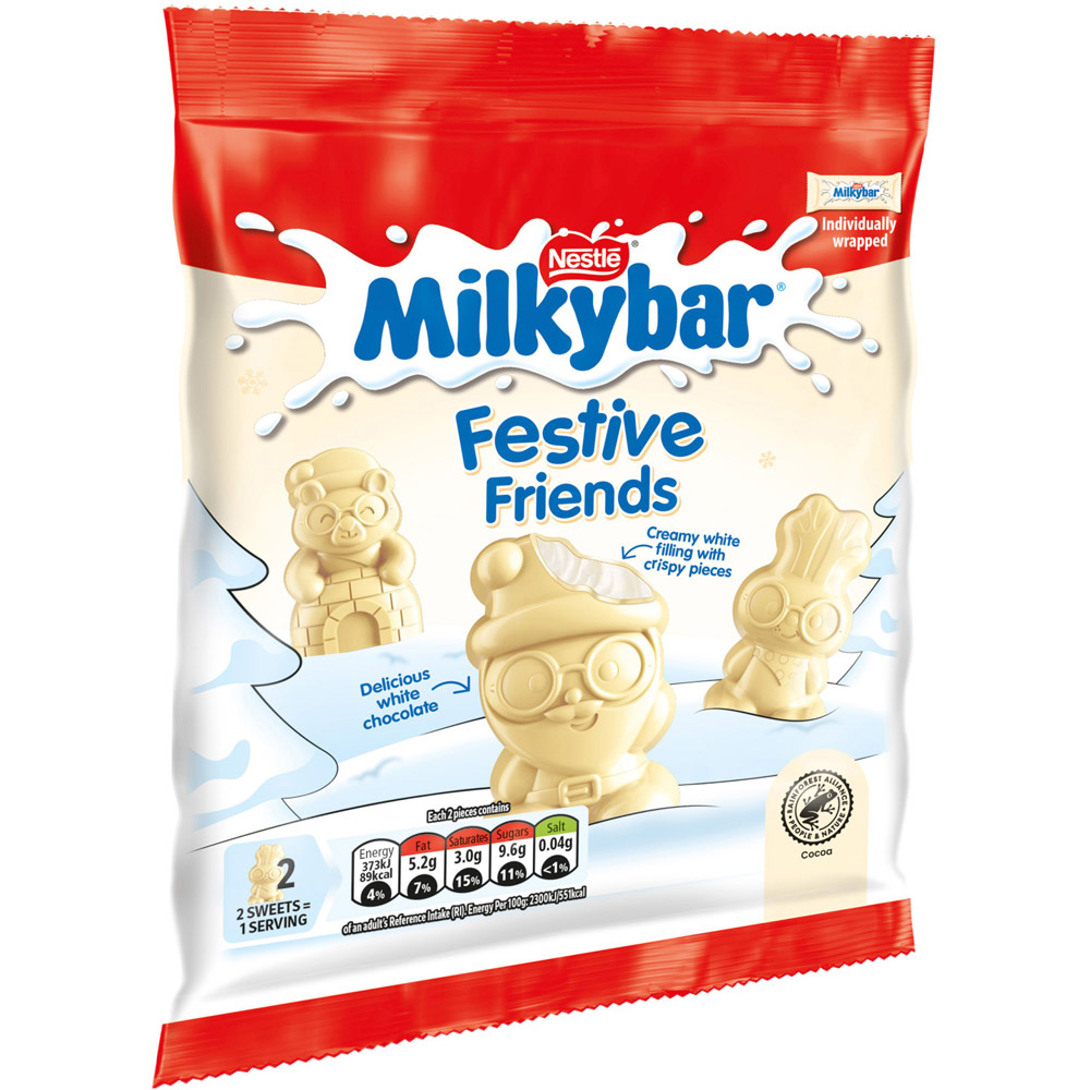 Milkybar Festive Friends 57g Image 2