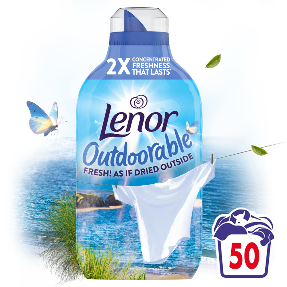 Lenor Outdoorable Fresh Fabric Conditioner 700ml Sea Breeze Stroll Image 3