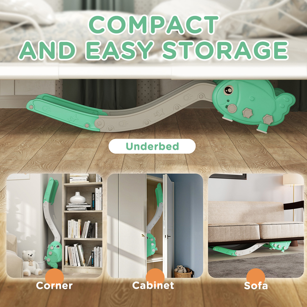 Tommy Toys AIYAPLAY Kids Green Extended Sofa and Bed Slide Image 6