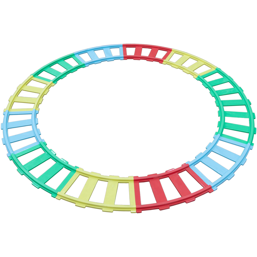 Winfun 2-in-1 Toddler Rainbow Ride-On Unicorn Train and Rocker Image 5