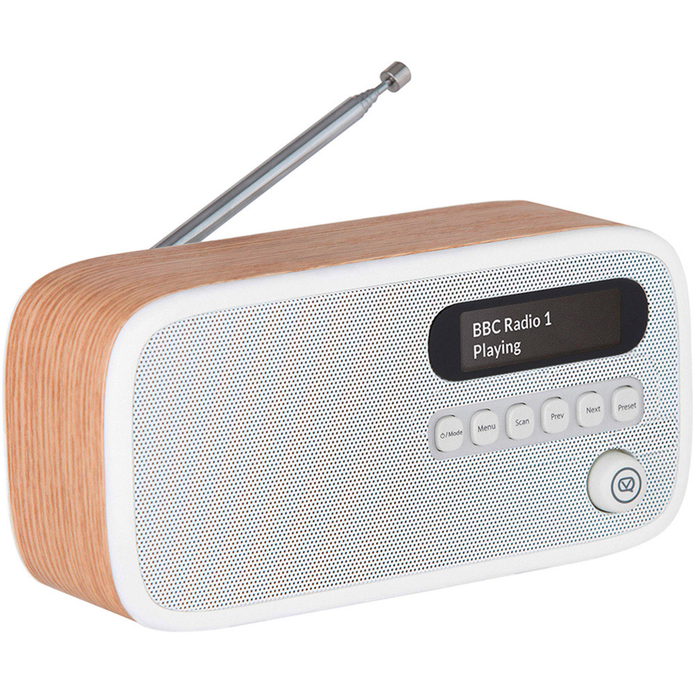 VQ Dexter Oak DAB and FM Radio Image 1