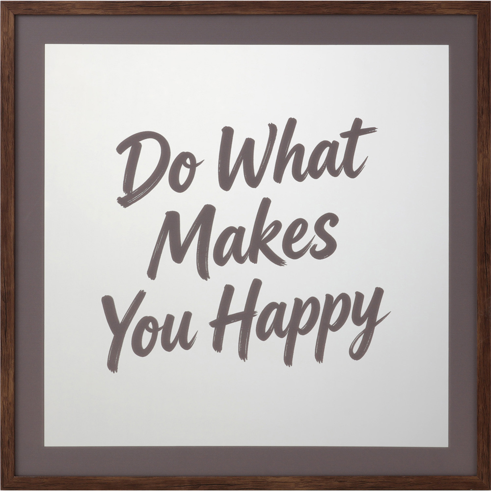 Motivational Framed Mirrored Art Image 3