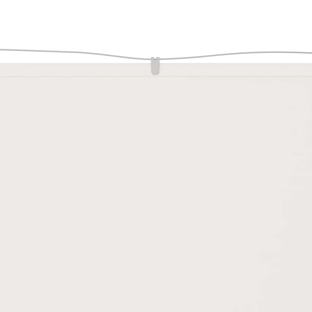 vidaXL White Oxford Fabric Vertical Awning 1.4 x 12m Image 5