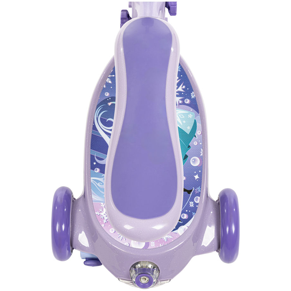 Huffy Disney 18074W Kids Purple Frozen Converting Bubble Electric Scooter 6V Image 4
