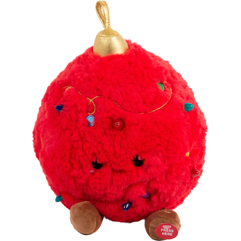 Animated Singing Bauble Red Image 2