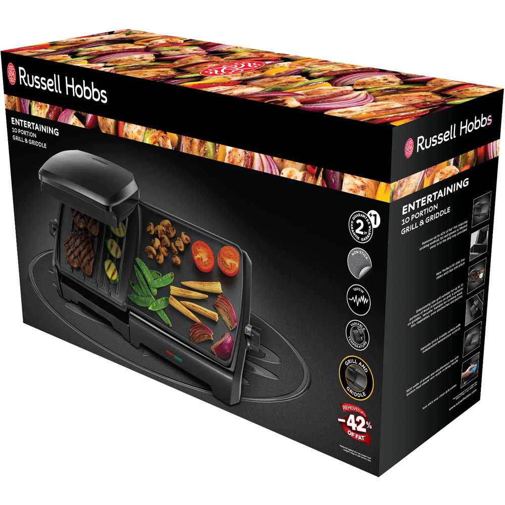 George Foreman 23450 Grill with Griddle Image 9