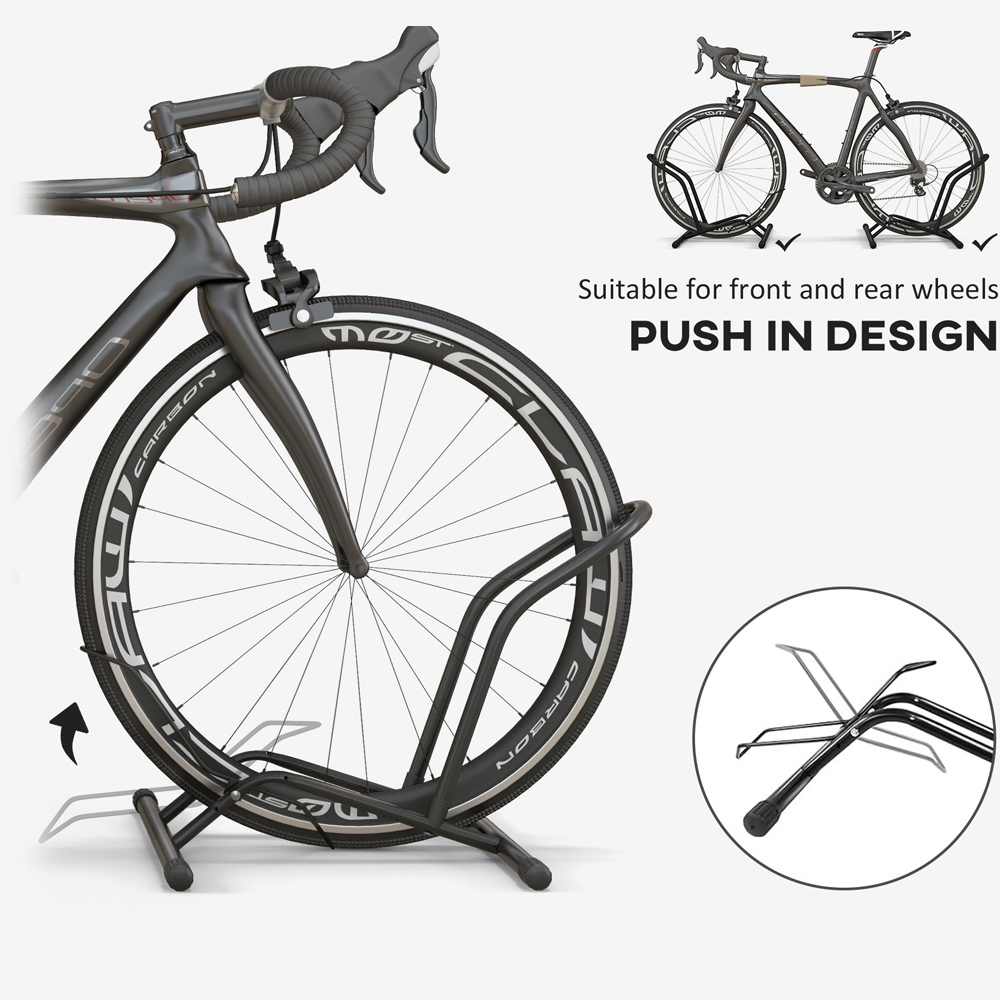 SPORTNOW Indoor Freestanding Bike Storage Rack Image 8