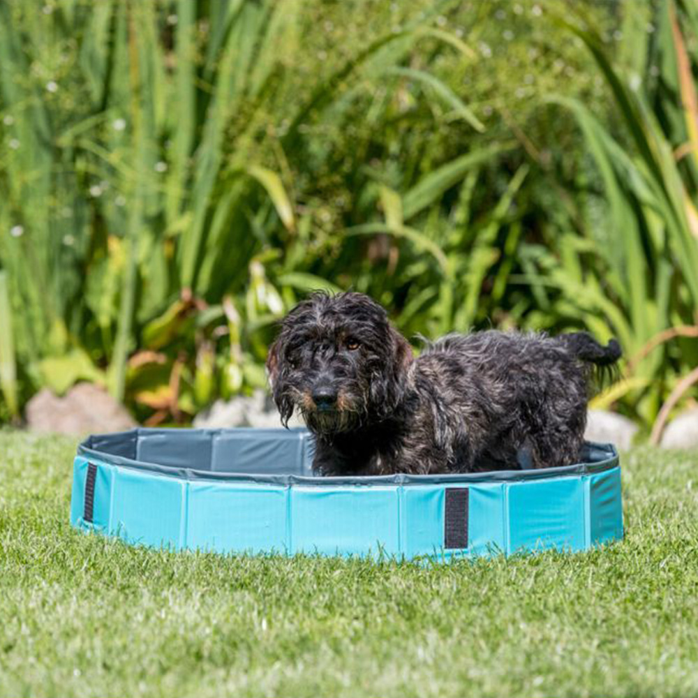 Trixie 160 x 30cm Petrol Grey Dog Pool Image 9
