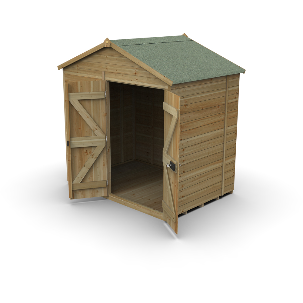 Forest Garden Timberdale 7 x 5ft Apex Shed Image 3