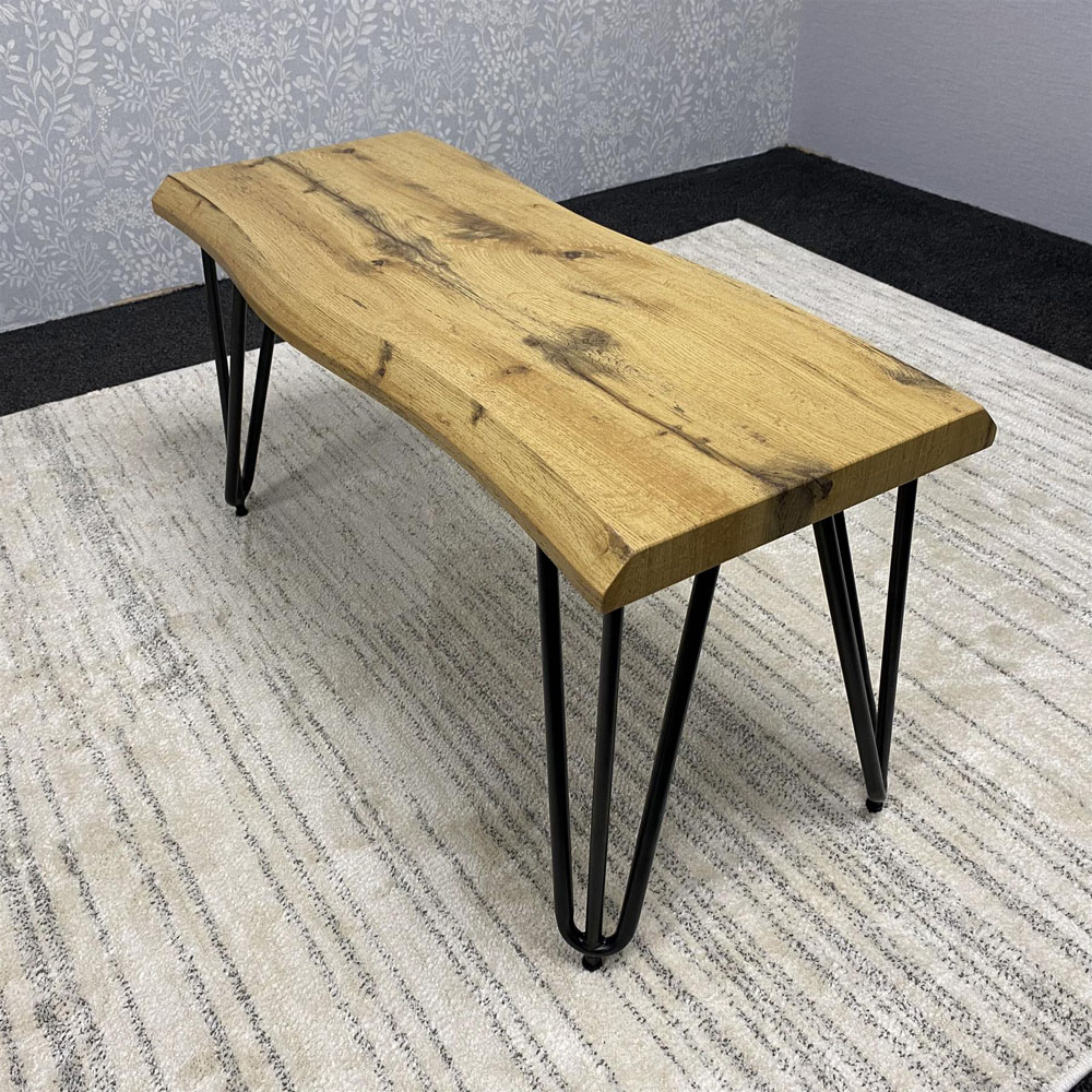 Kosy Koala 4 Seater Rustic Brown Dining Table Image 4