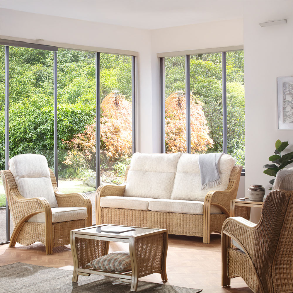 Desser Furniture Opera 5 Seater Light Oak Jasper Sofa Set Image 1
