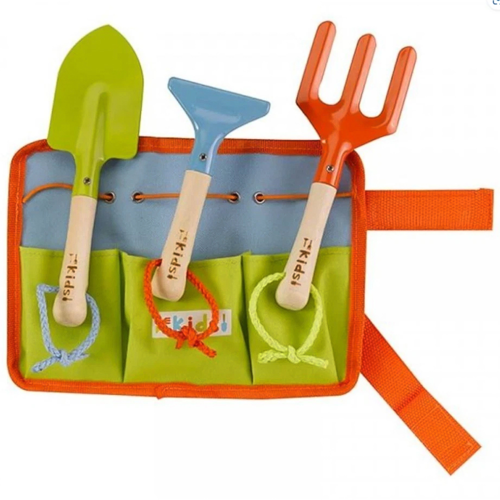 Garden Mile Kids Garden Tool Belt with Tools Image 1