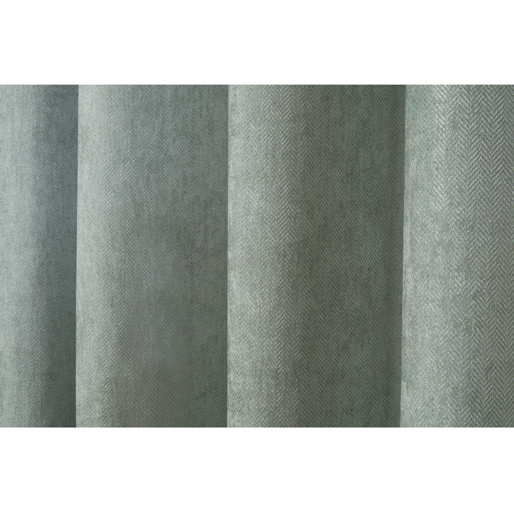 Divante Alden Sage Thermal Eyelet Curtain 229 x 168cm Image 3