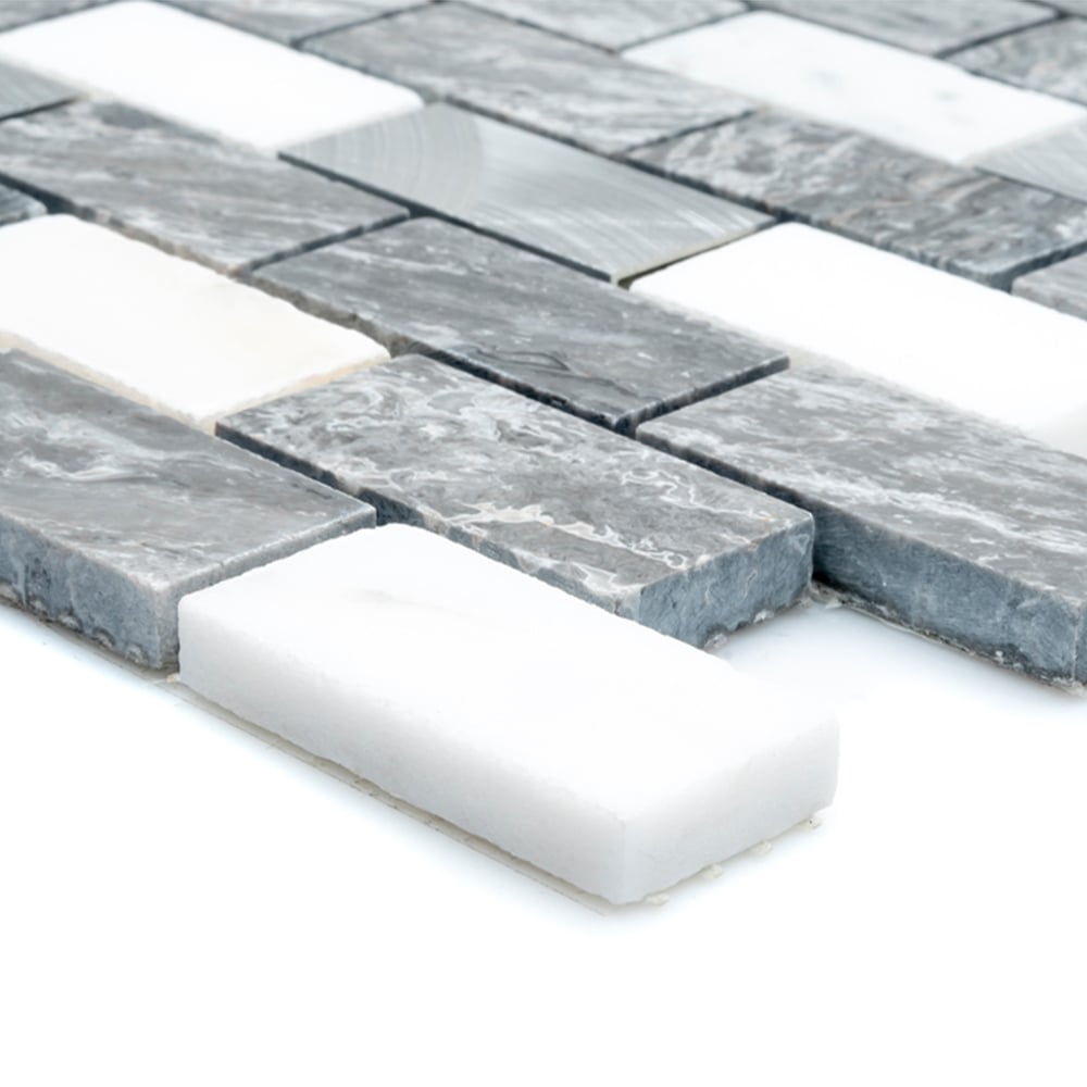 House of Mosaics Marble Luxe Mosaic Tile Sheet Image 4