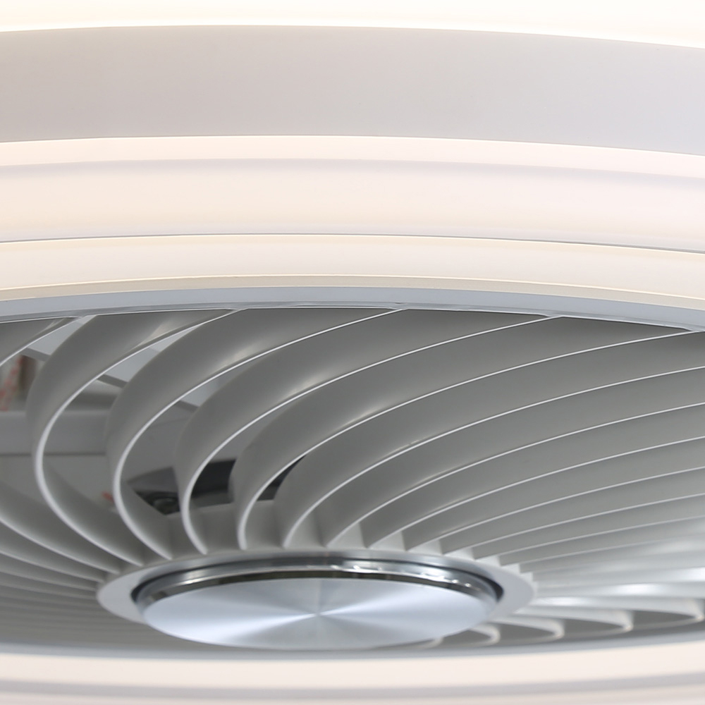 Living and Home Acrylic LED Ceiling Fan Light 21 inch Image 7