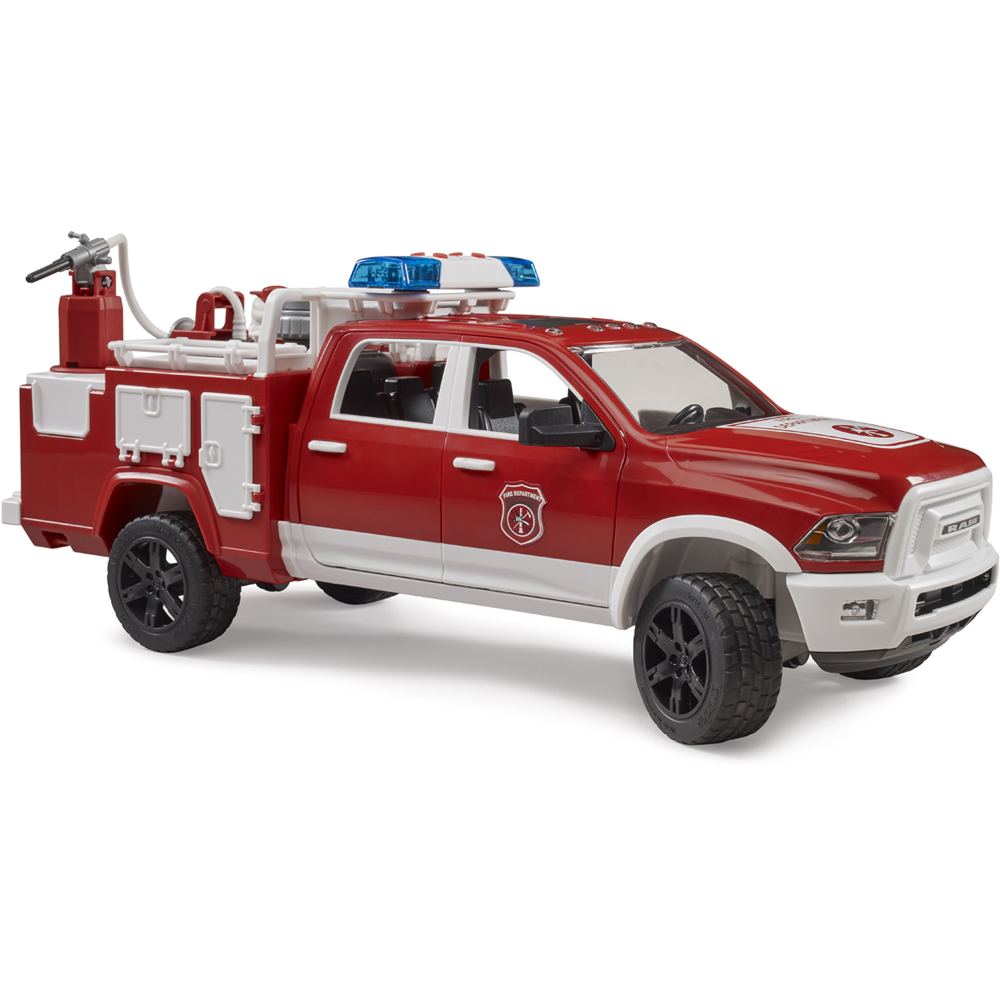 Bruder RAM 2500 Light and Sound Fire Engine Truck Image 2