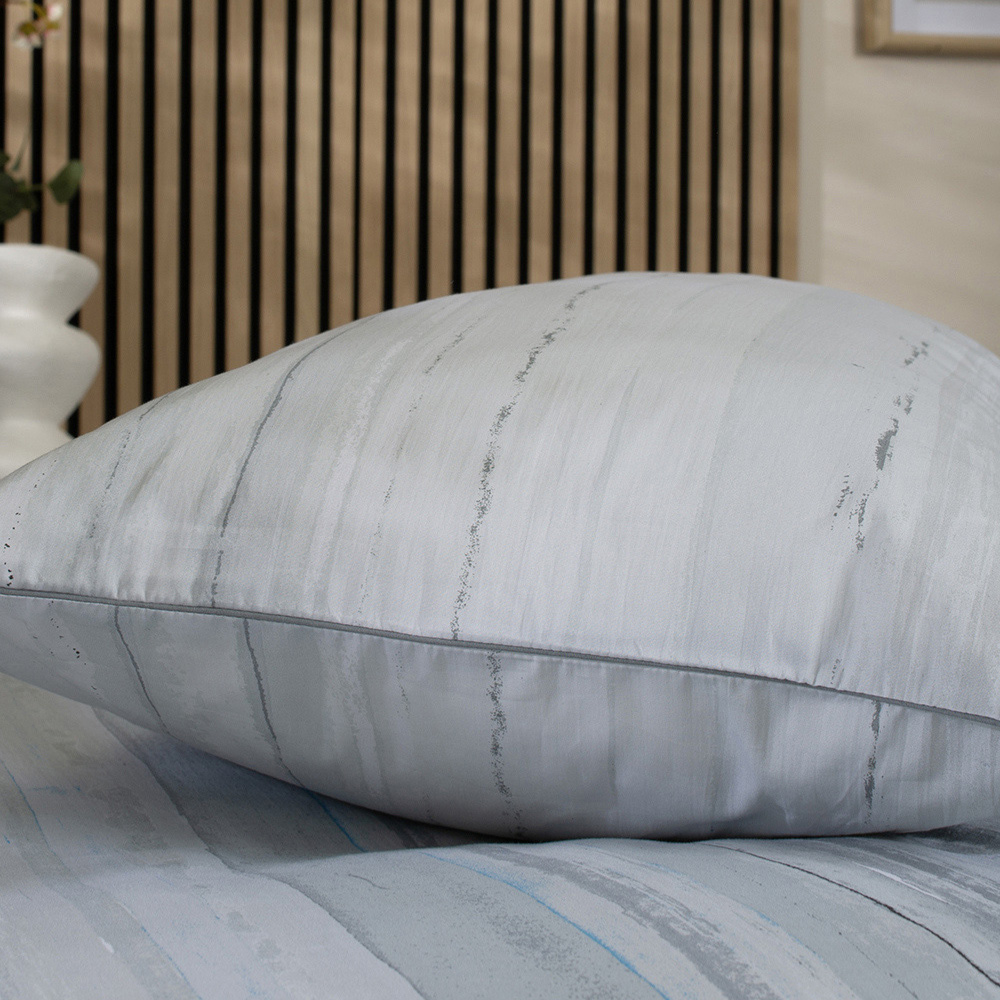 The Lyndon Company Onyx Super King Size Grey Duvet Set Image 2