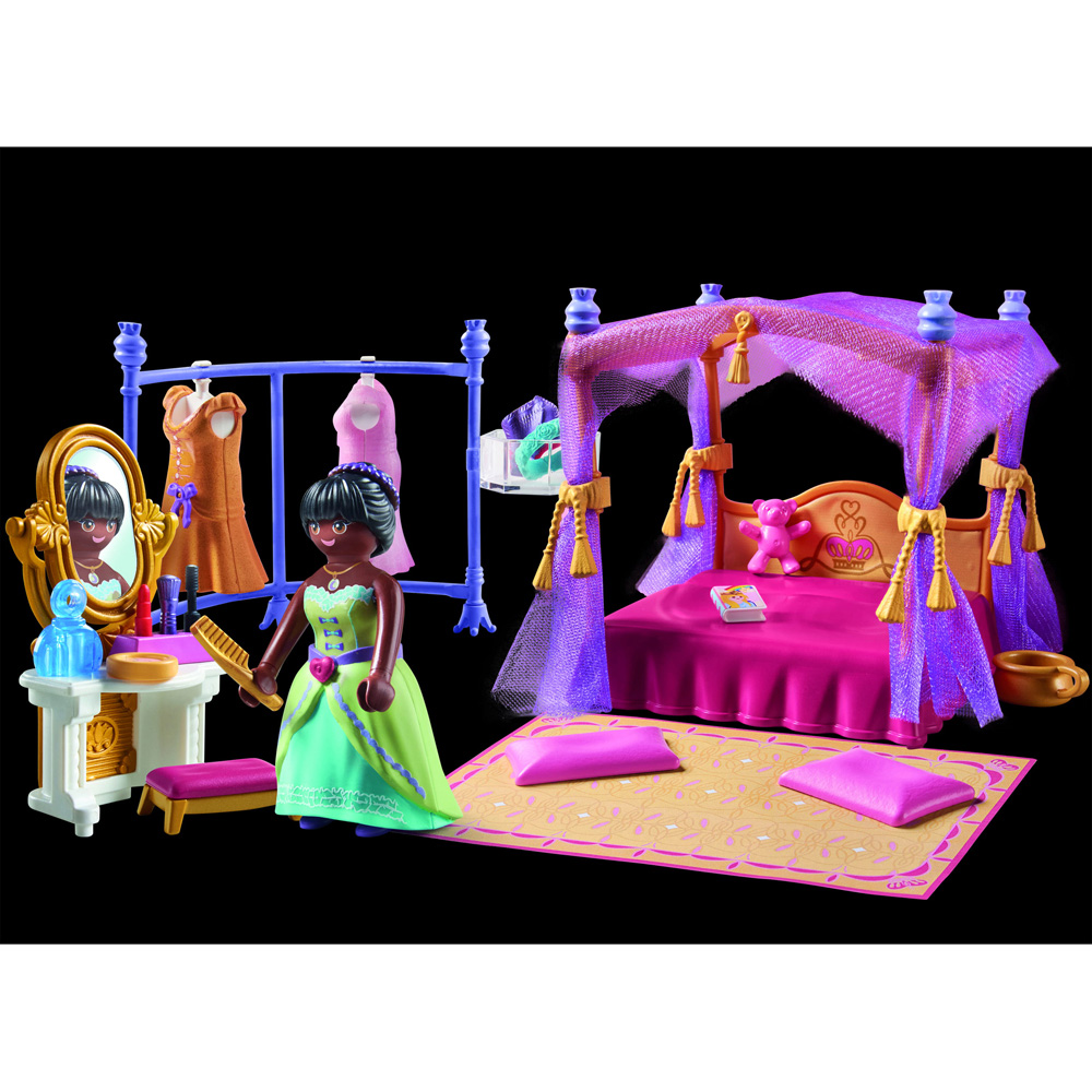 Playmobil Princess Magic Bedroom with Dressing Room Playset Image 4