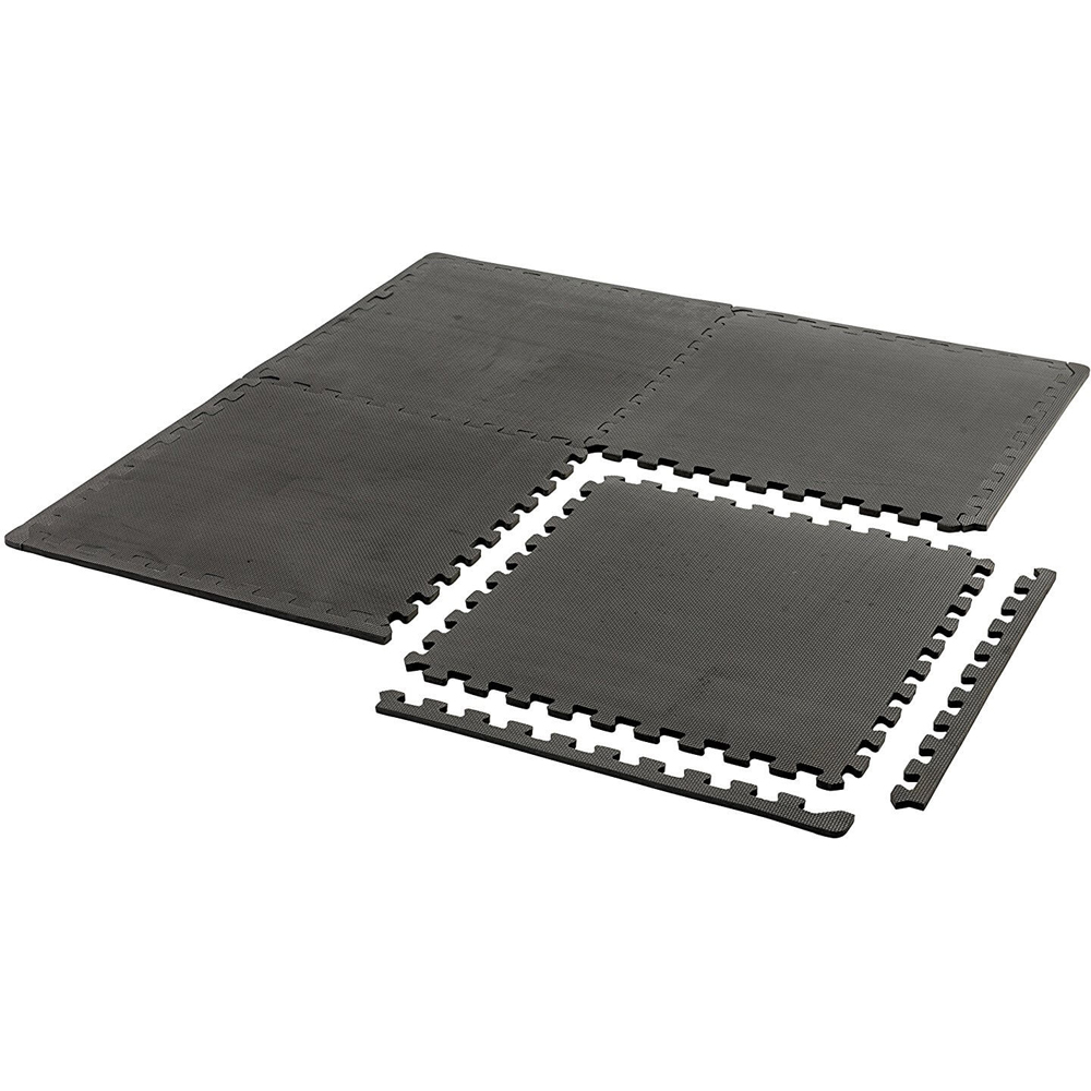 York Fitness Floor Guard Tile 60cm 4 Pack Image 3