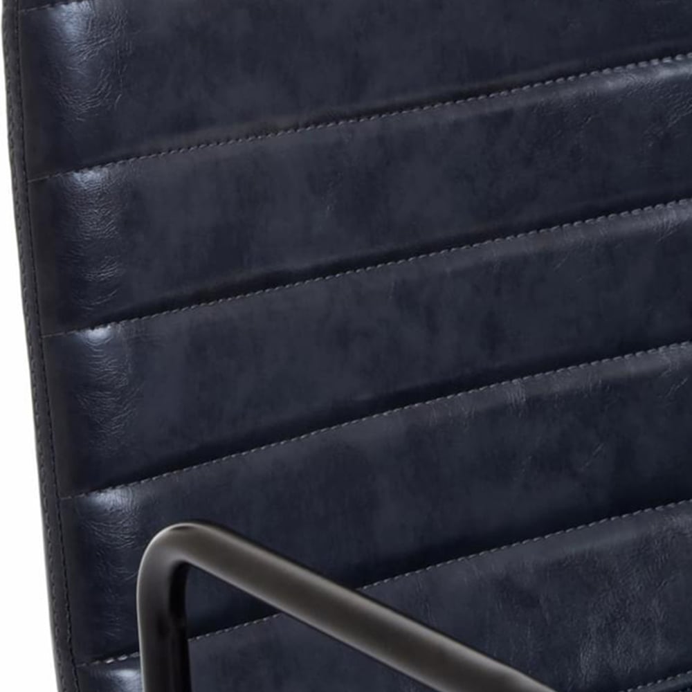 Premier Housewares Forbes Grey Swivel Office Chair Image 7