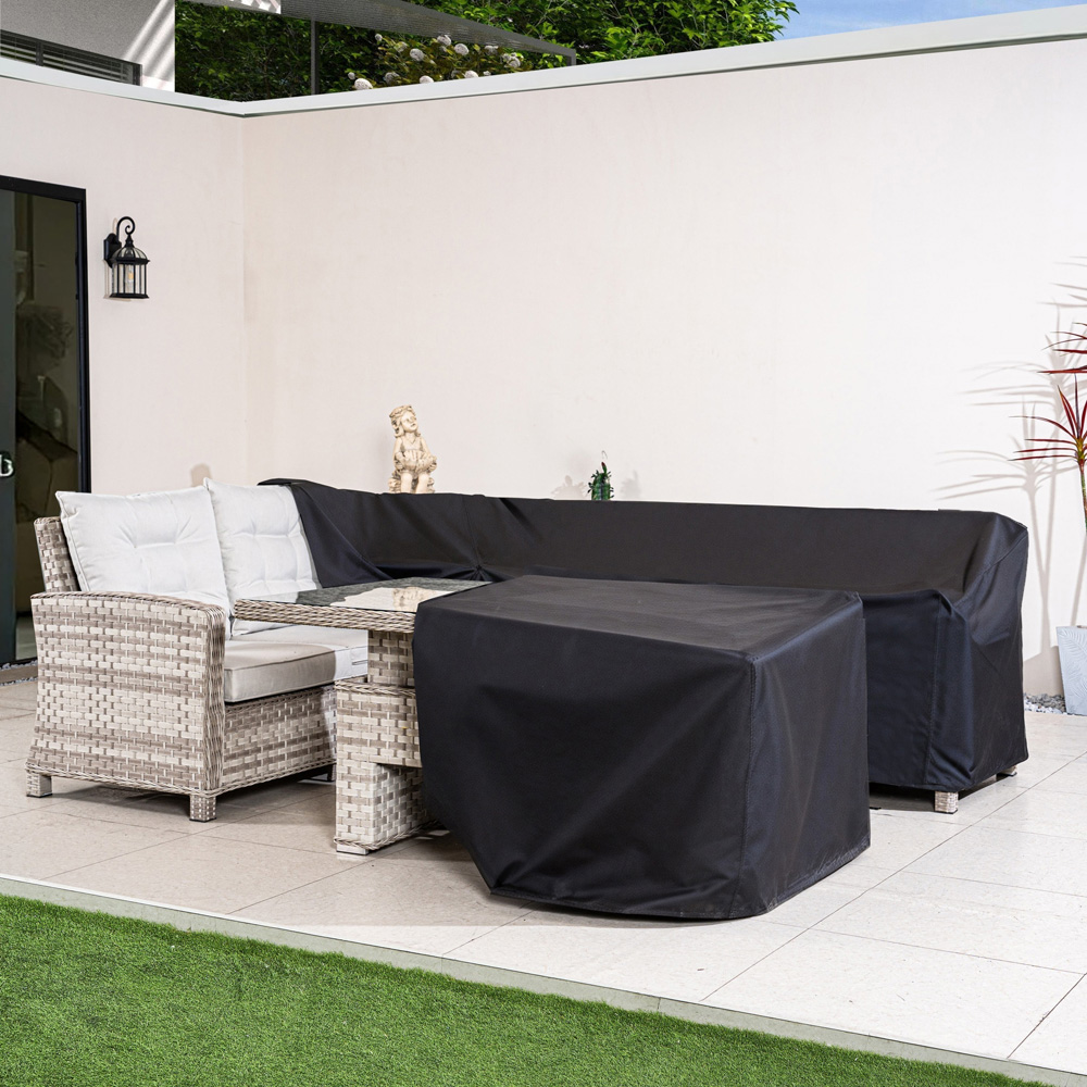 Direct Wicker Table and Corner Set Protective Cover Image 7