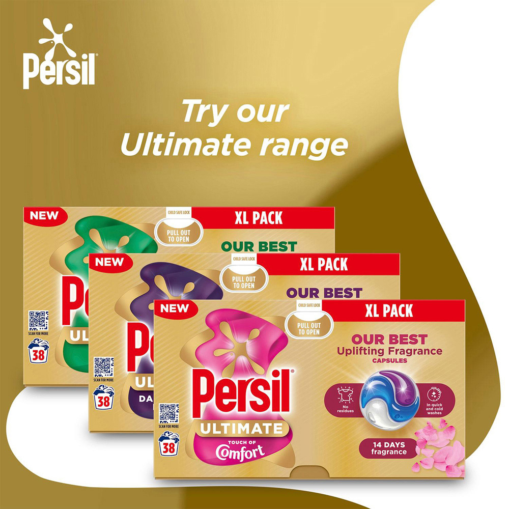Persil Uplifting Fragrance Washing Capsules 38 Washes 5 Pack Image 9