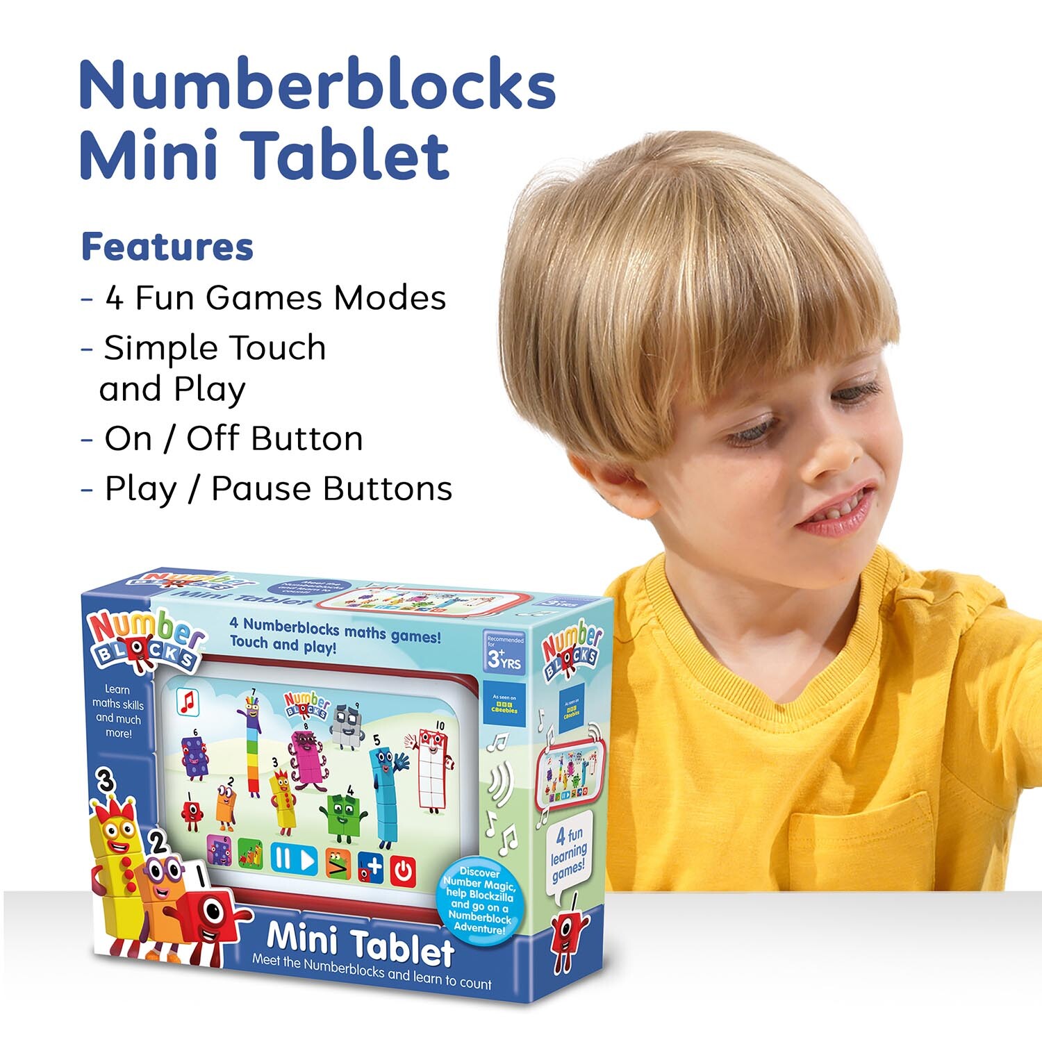 Numberblocks Blue Mini Tablet Image 5