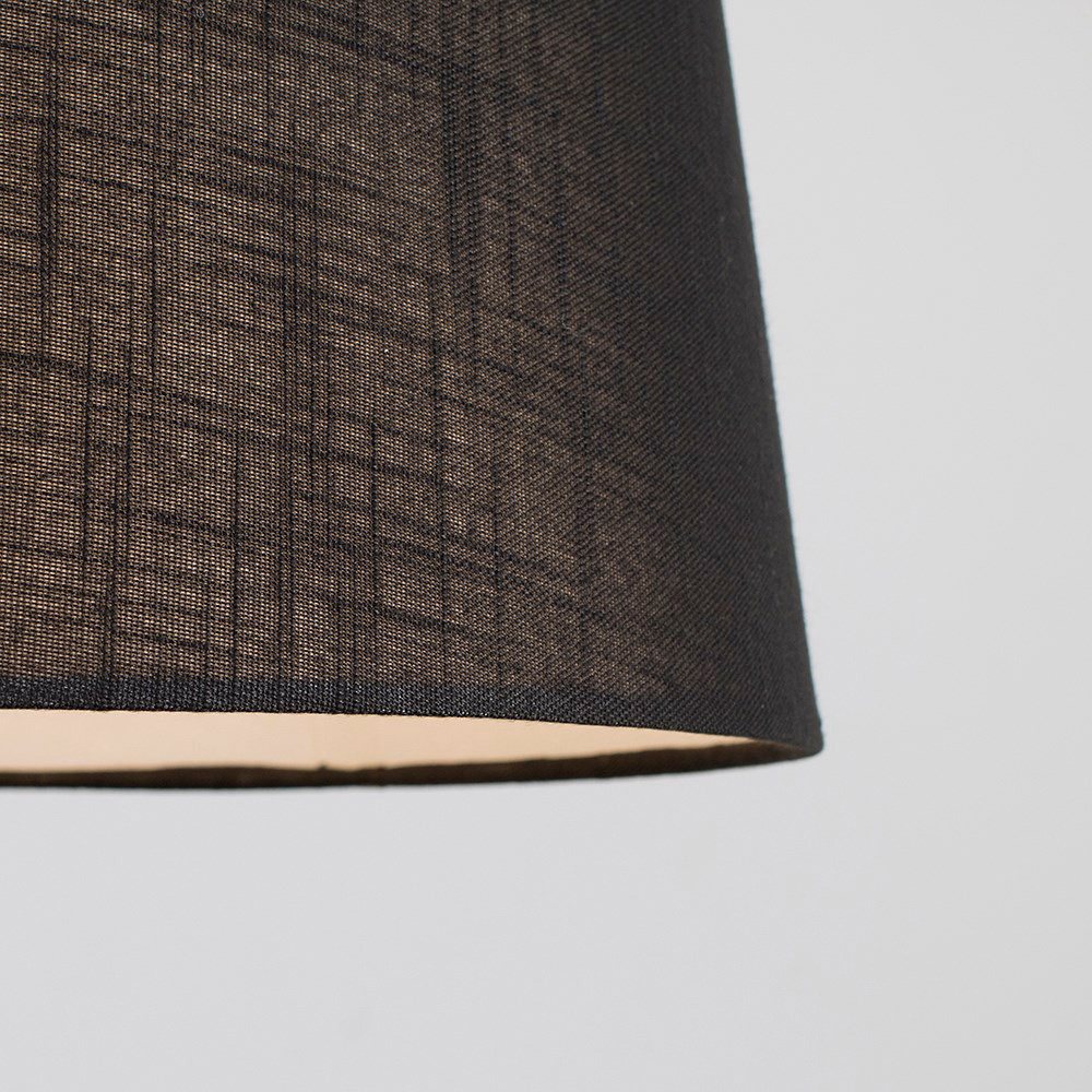 ValueLights Doretta Black Tapered Lamp Shade Image 4