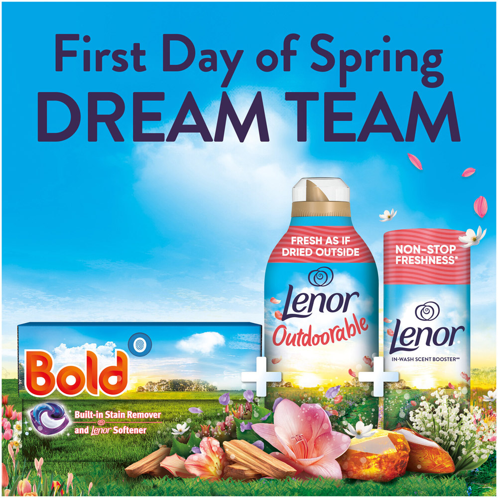 Lenor In Wash Scent Booster Beads 155g First Day of Spring Image 2