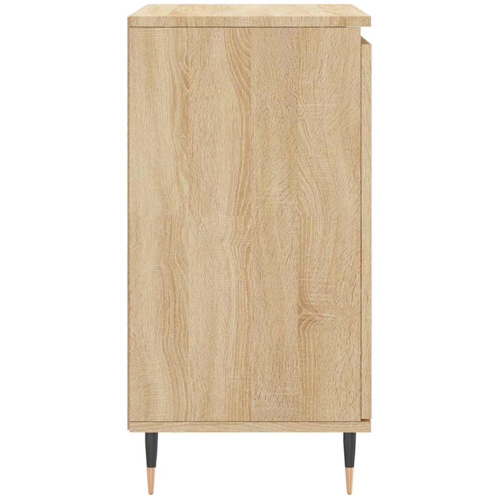 vidaXL 2 Door Sonoma Oak Sideboard Image 7