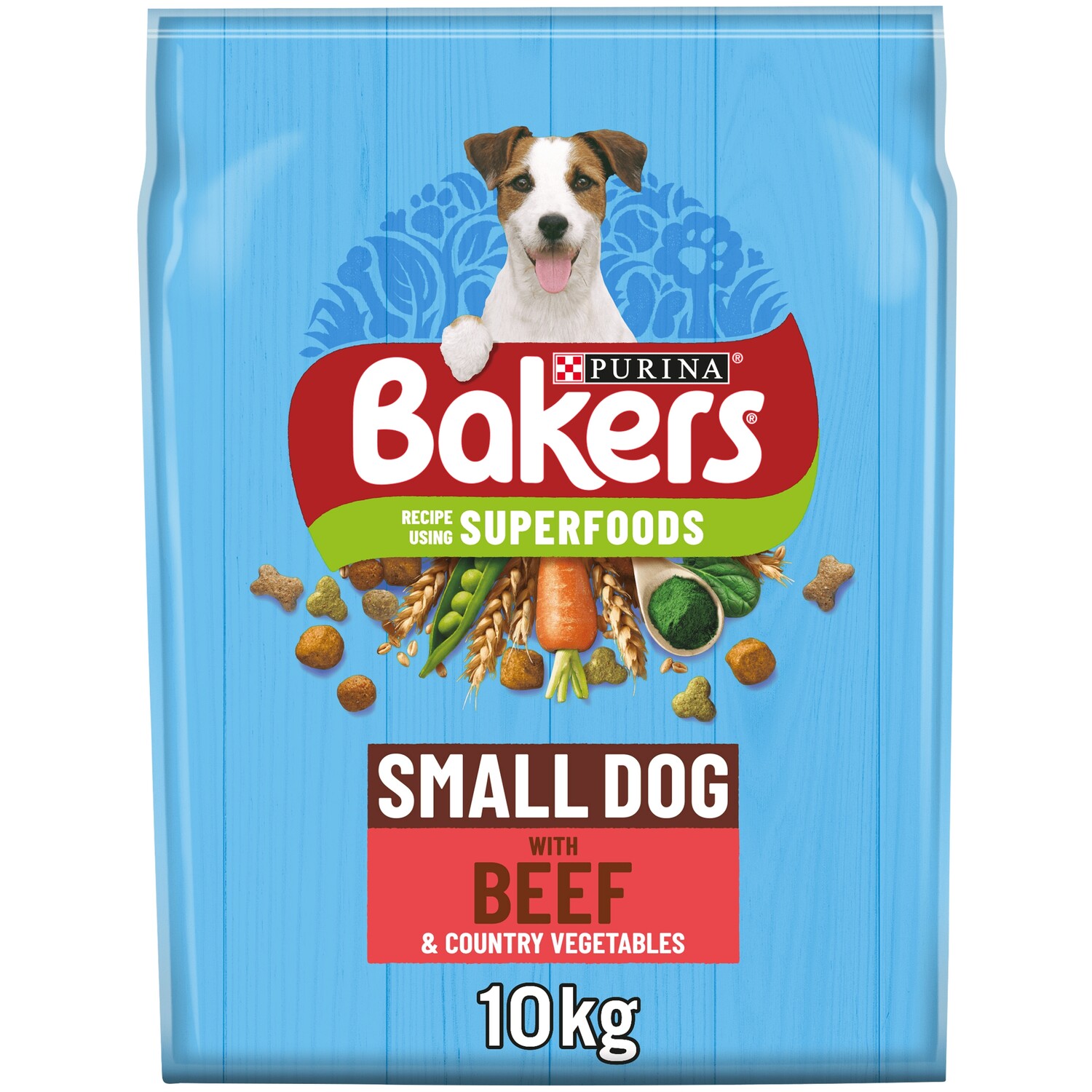 Bakers Dry Food for Small Dogs - 10kg Image 1