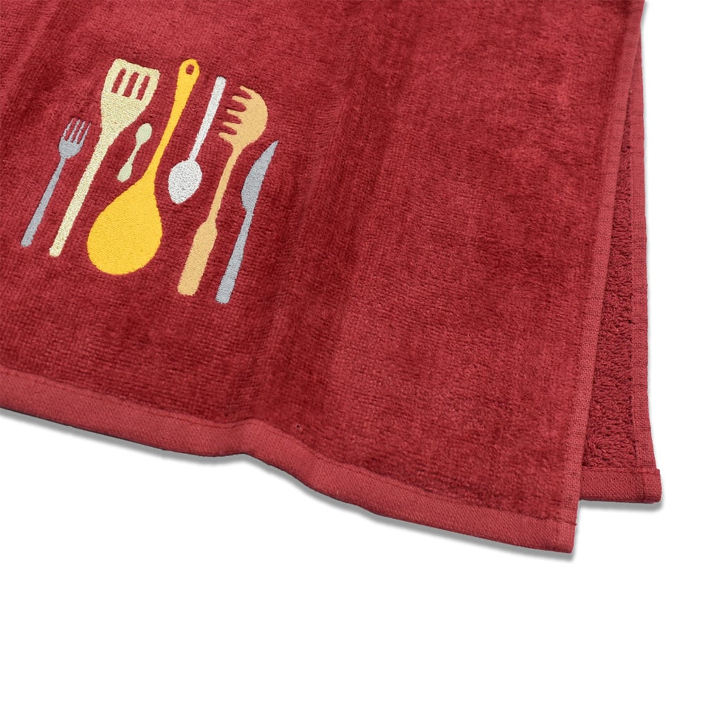Kitchen Trends 3 Piece Kitchen Utensils Tea Towel Set Image 3