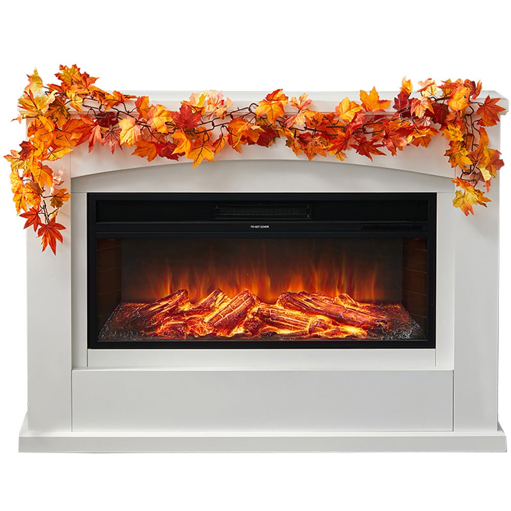 Living and Home LED Garland with Maple Leaves 170cm Image 4
