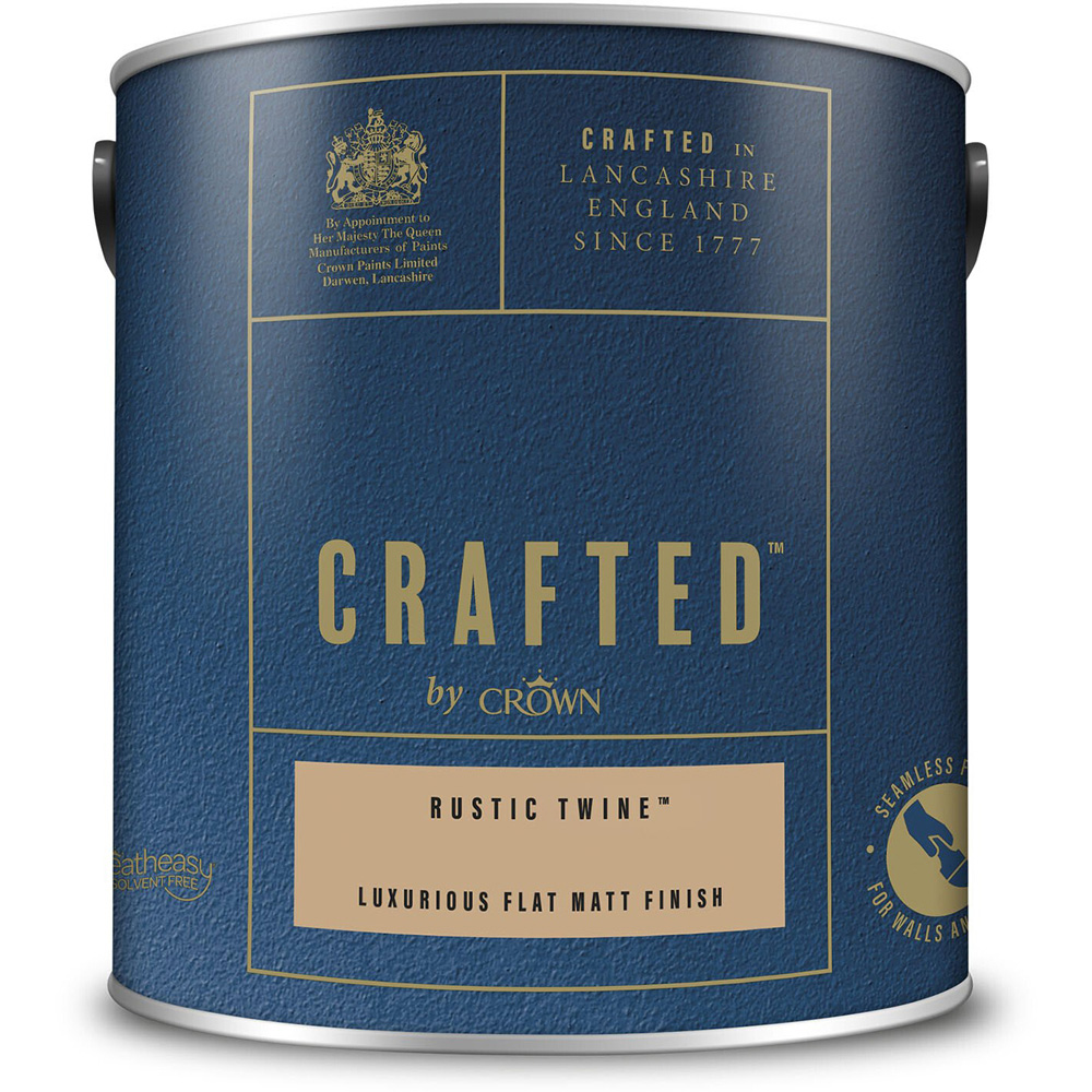 Crafted Flat Matt Paint 2.5L - Rustic Twine Image 2