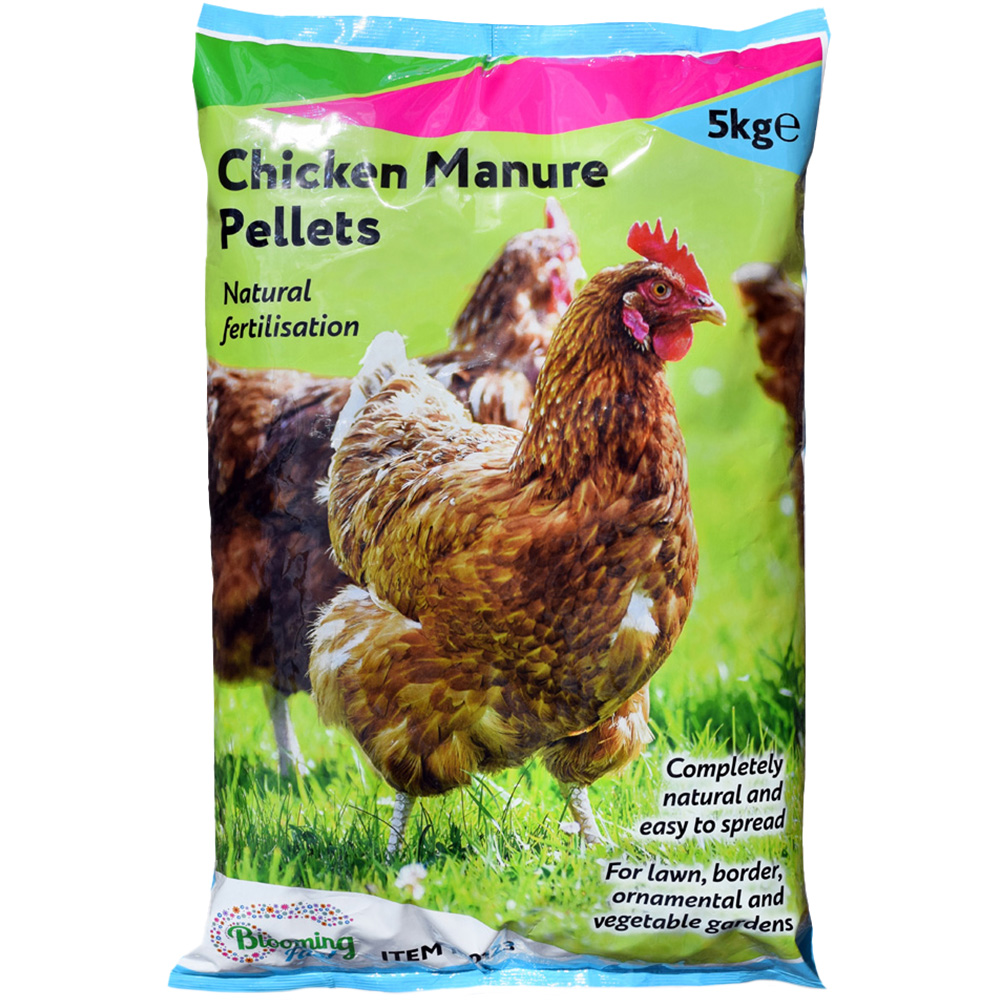 Blooming Fast Chicken Manure Pellets 5kg Image 1