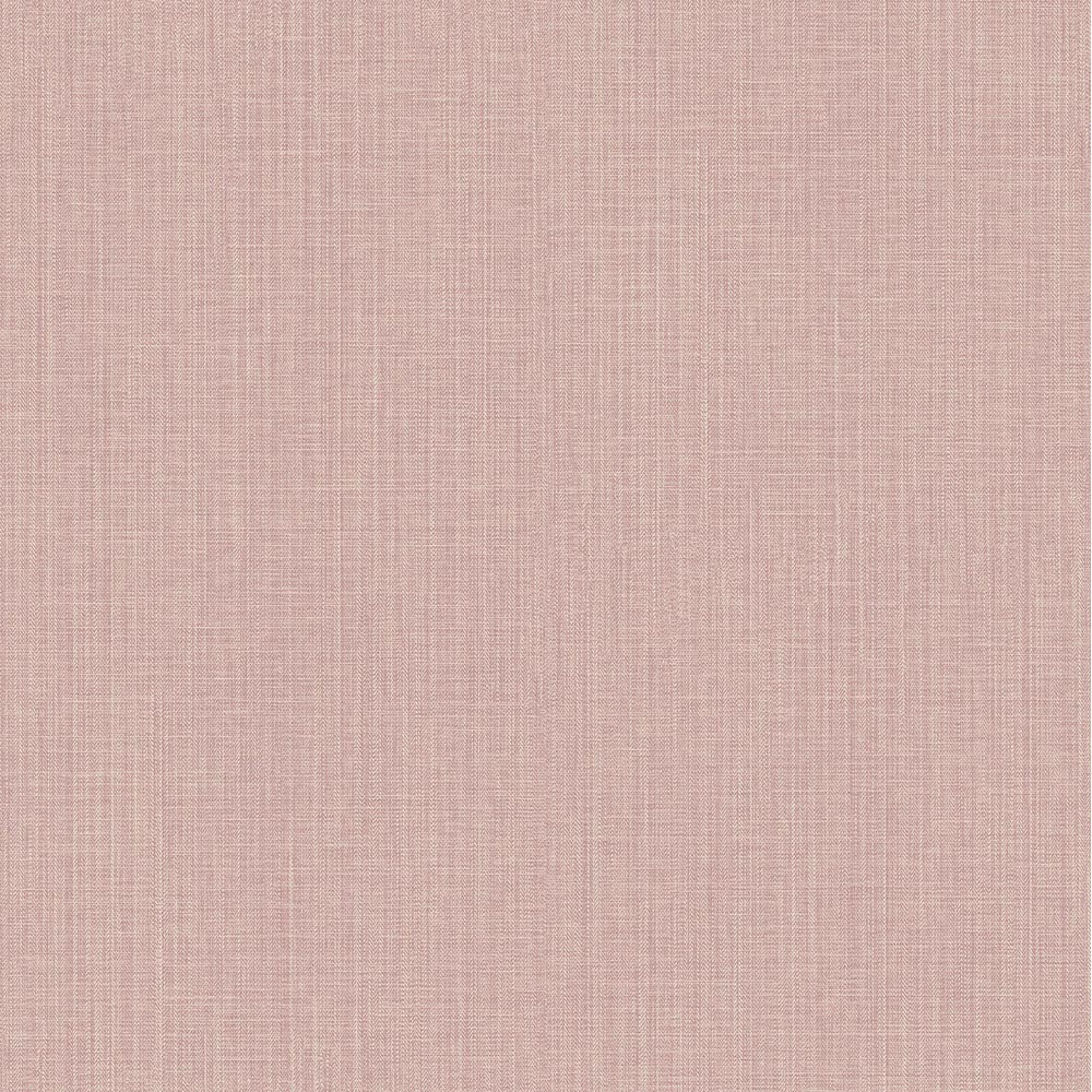 Galerie Country Cottage Linen Weave Dusky Pink Wallpaper Image