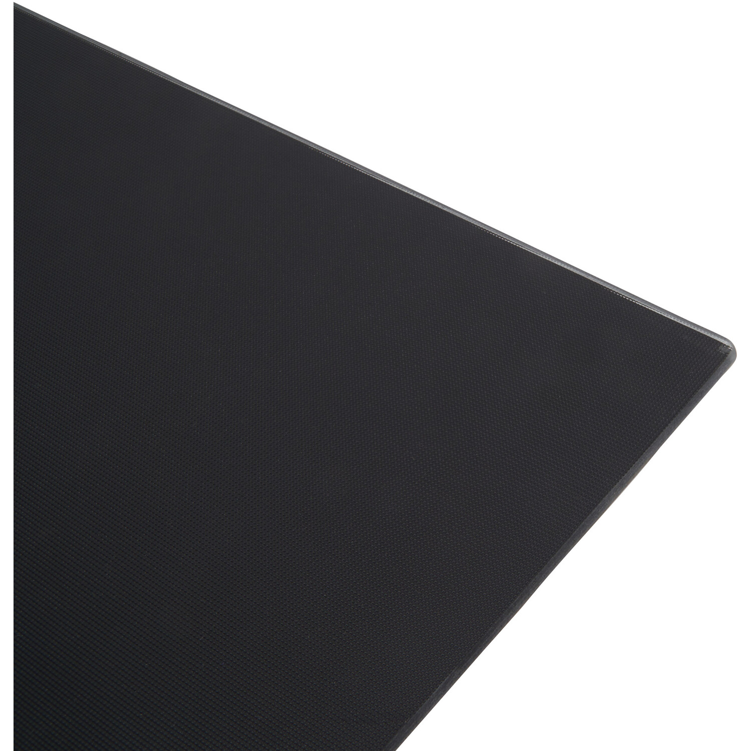 Black Glass Worktop Saver - Black Image 2