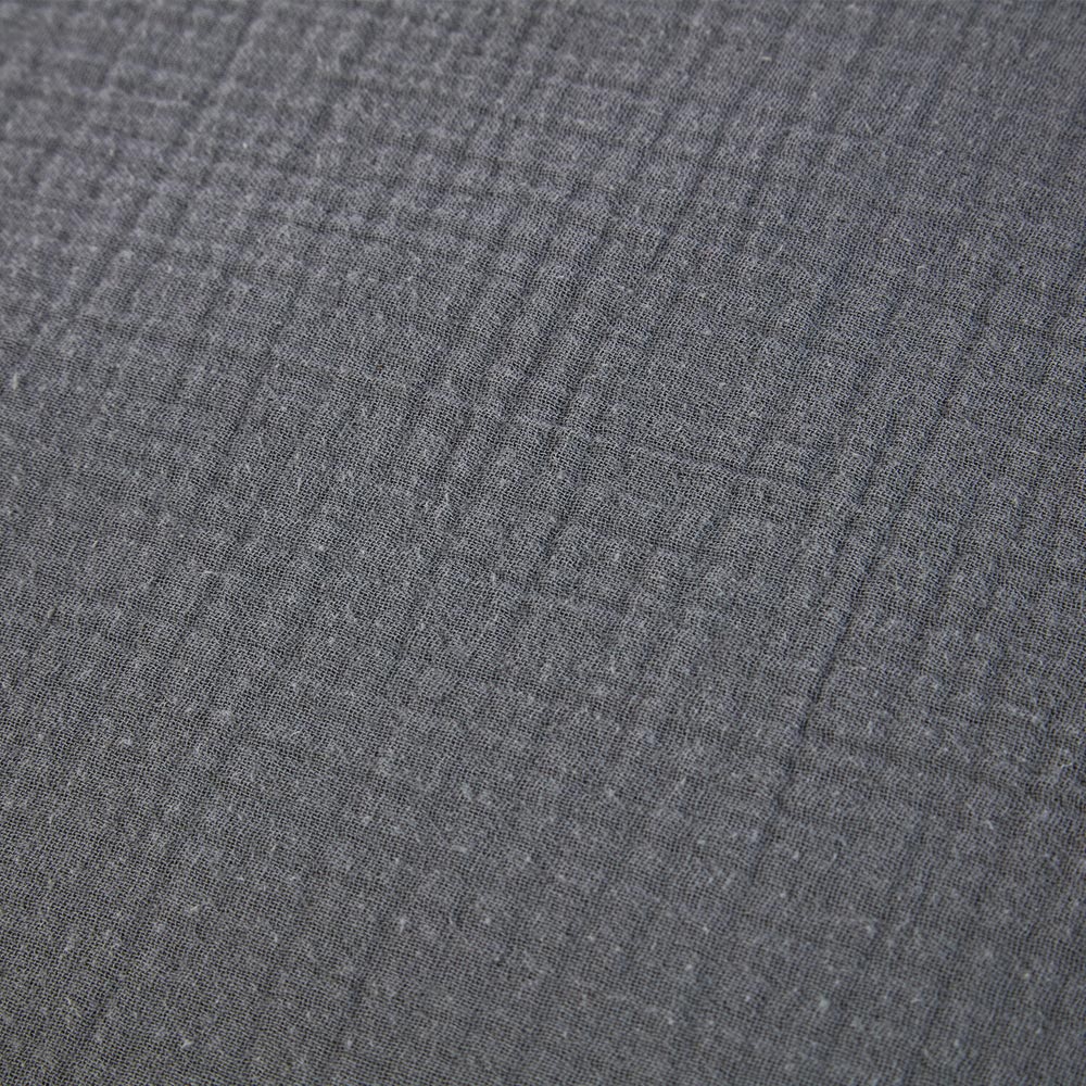 Cool Touch Cotton Duvet Set Grey Superking Image 3