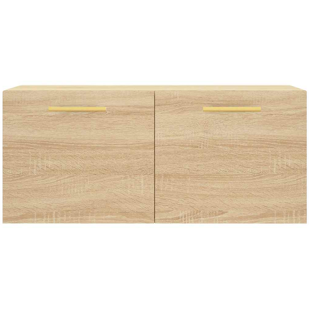 vidaXL 2 Door Sonoma Oak Wall Cabinet Image 5