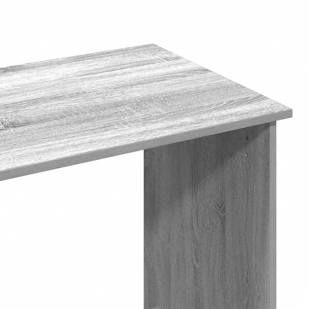 vidaXL Computer Desk Grey Sonoma Image 6