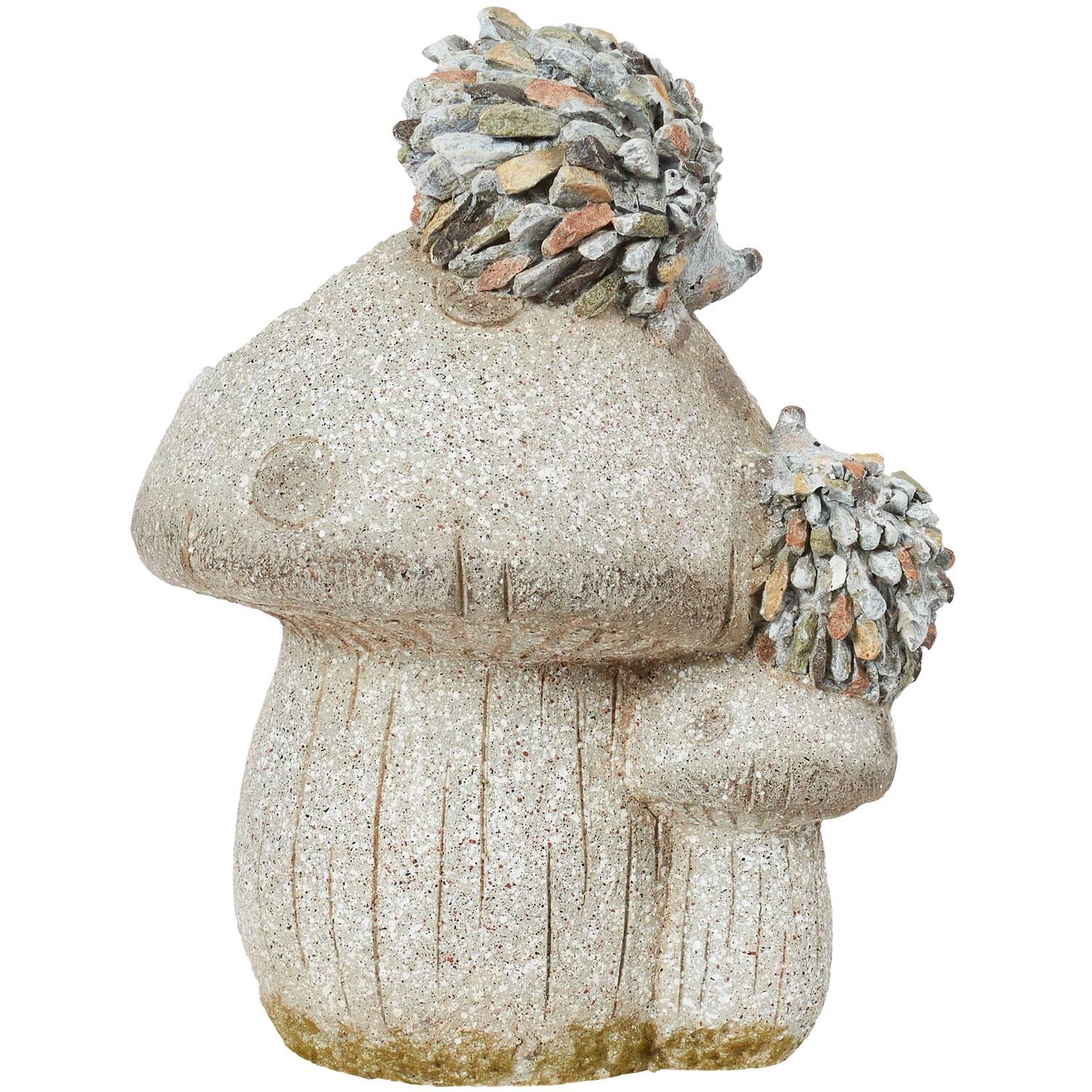 Mushroom & Hedgehog Planter - Natural Image 3