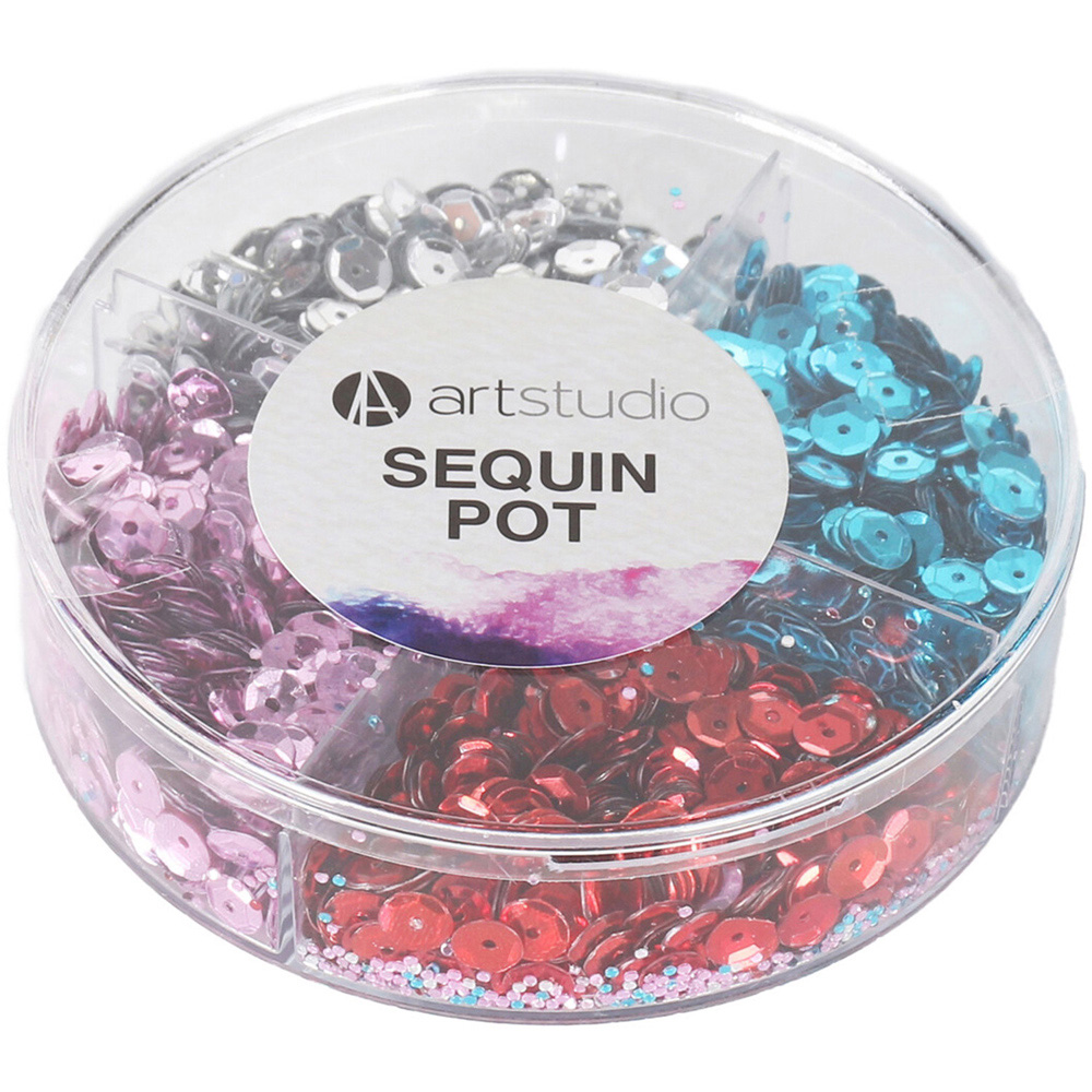 Art Studio Sequin Pot Image