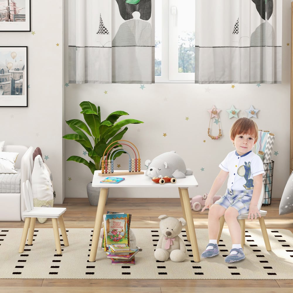 AIYAPLAY 2 Seater Kids Table and Chair Set Image 3