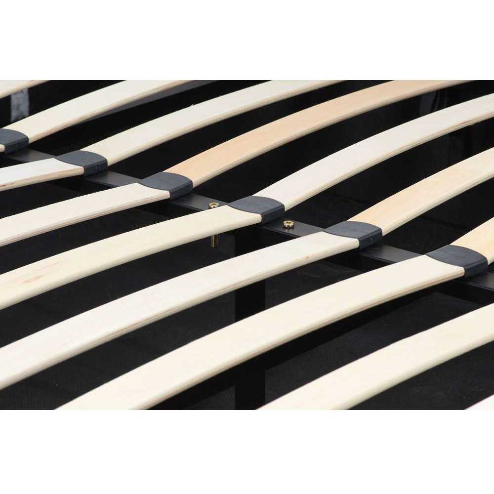 Sienna Small Double Grey Ottoman Bed Frame Image 5