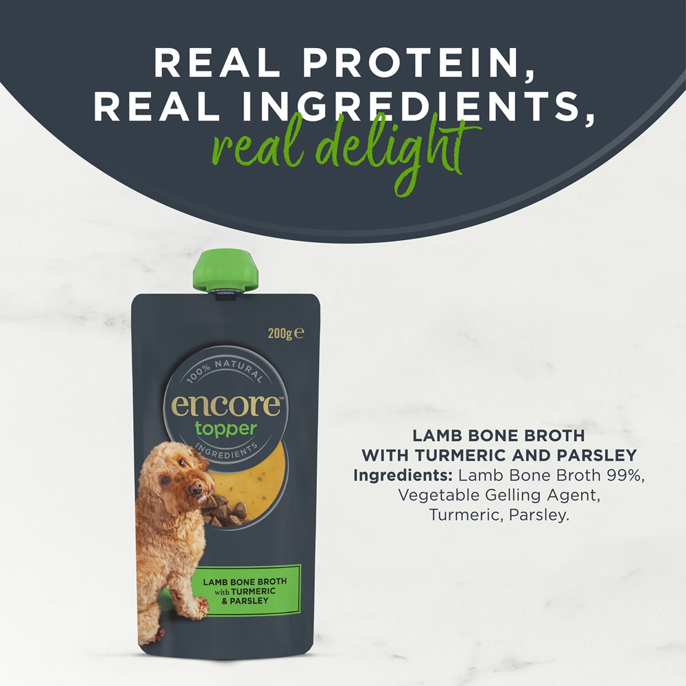 Encore Topper Bone Broth with Turmeric and Parsley Lamb Image 2