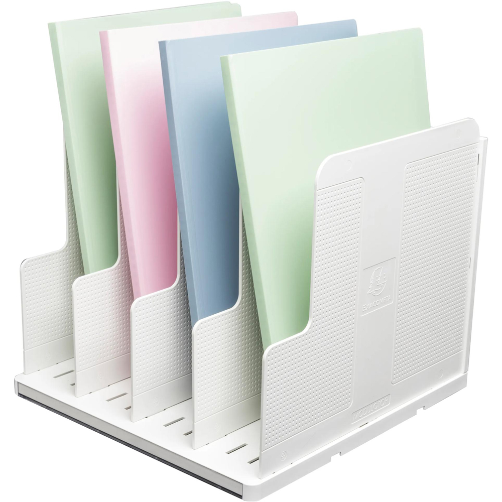 Exacompta Autentik White Modulotop Vertical Sorting Folder Image 2